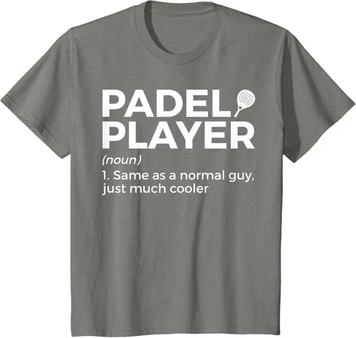 Vista 85 de Camiseta de Padel Player Definition Padel Tenis, Negro