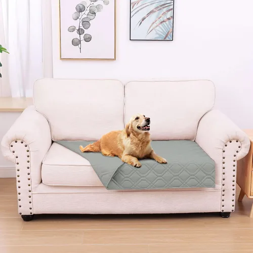 Vista 127 de hyha - Manta impermeable para cama de perro, mantas suaves para mascotas, funda impermeable para sofá para perros, fundas reversibles lavables