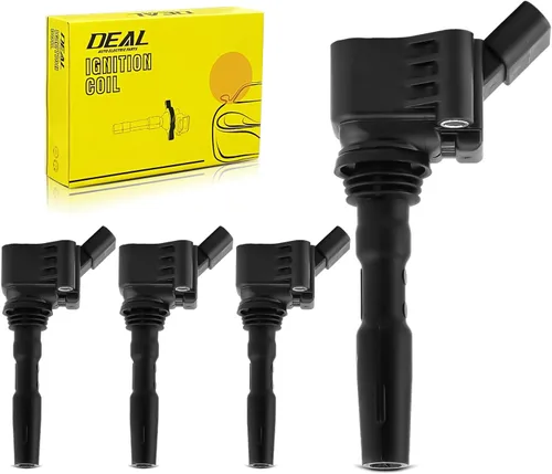 Vista 16 de DEAL Paquete de bobinas de encendido, compatible con Toyota Tundra/4Runner/Land Cruiser/Sequoia Lexus GS430/GX470/LS430/LX470/SC430 4.3L 4.7L V8
