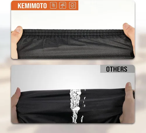 Vista 7 de KEMIMOTO Funda Completa Compatible con Can-Am Spyder RT/RT Limited 2010-2019 Funda con Tiras Reflectantes A Prueba de Polvo, Resistente al Agua