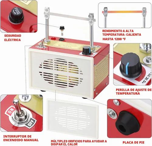 Vista 3 de Hromee Cortador de cuerda eléctrico 60W