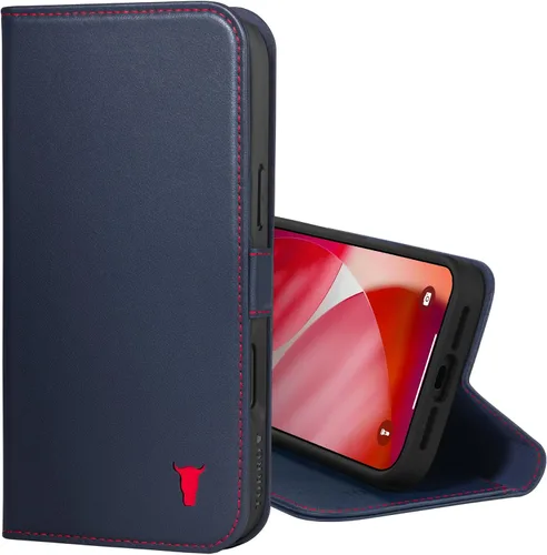 Vista 18 de TORRO Funda de cuero compatible con iPhone 17 de 6.3 pulgadas 2025, funda de piel prémium con función atril y ranuras para tarjetas