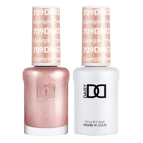 Vista 26 de DND - Juego de esmaltes de gel, colección beige nude, esmalte de gel UV/LED y esmalte de uñas secado al aire, dúo de esmalte a juego sin astillas