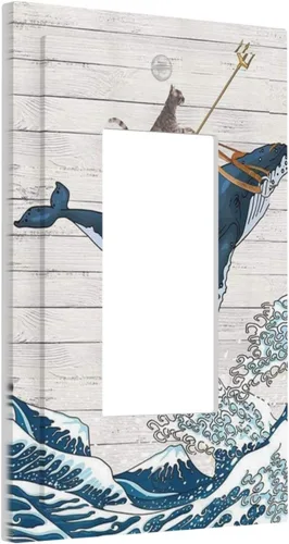 Vista 38 de Cubiertas de Placas de Pared Dúplex Individual con Sol Minimalista Moderno de Palabras Inspiradoras Abstractas Boho, Cubierta de Interruptor de Luz