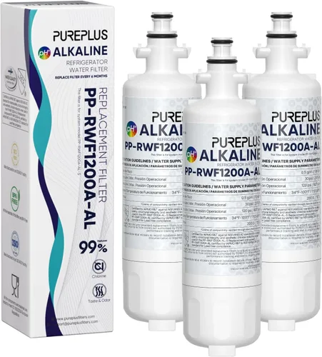 Vista 13 de PUREPLUS LT700P Certificado NSF 53&42 Reemplazo para LG ADQ36006101 Kenmore 469690, ADQ36006102, LFXS30766S, LFX28968ST, LFX31925ST, LFX31945ST