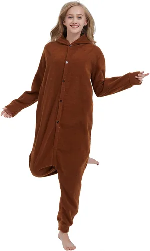 Vista 3 de SAMGU Adult Onesies Halloween Christmas Cosplay Costumes One Piece Pajamas for Women Men