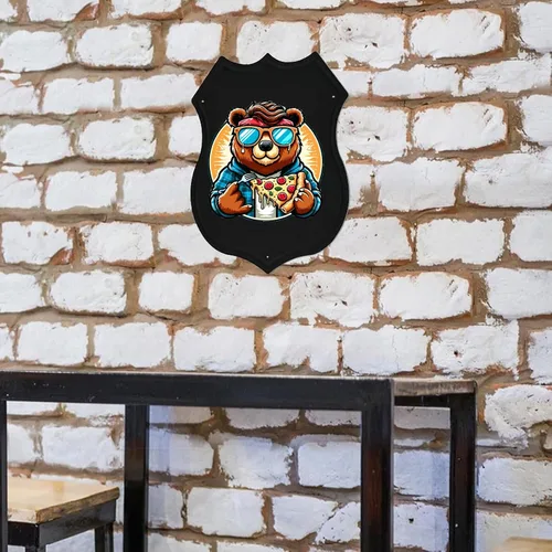 Vista 4 de Letrero de metal personalizado, letrero de metal de escudo personalizado, decoración de escudo medieval de metal, letrero de 12 pulgadas, letrero