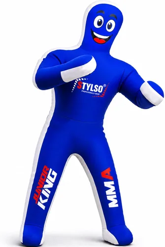 Vista 14 de Maniquí de lucha libre sin relleno para niños – Maniquí de agarre juvenil BJJ, MMA, Jiu Jitsu y compañero de entrenamiento de judo – Compañero