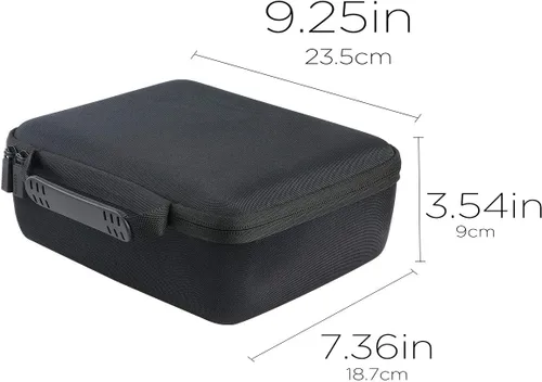 Vista 6 de co2CREA Estuche rígido para OMRON Silver M4 Monitor de presión arterial superior brazo brazalete BP5250 BP7250 HEM-7156 HEM-7155T, reemplazo