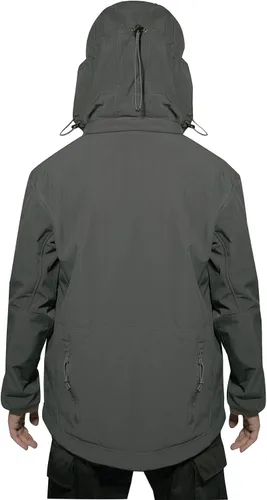 Vista 3 de Rothco Chaqueta con carcasa suave oculta, Gunmetal Grey