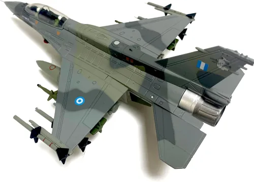 Vista 3 de F-16D Falcon 1/72 Modelo de avión fundido a troquel