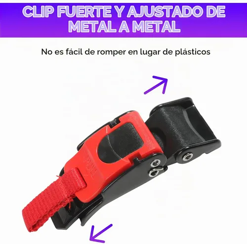 Vista 3 de RACOONA Hebilla de Botón para Casco, Hebilla de Liberación Rápida para Correa de Casco de Motocicleta, Accesorios para Automóvil Clip de Velocidad