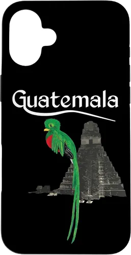 Vista 23 de Guate Quetzal Guatemala Maya Antigua Tikal Coban Volcan Cafe - Carcasa para iPhone 17