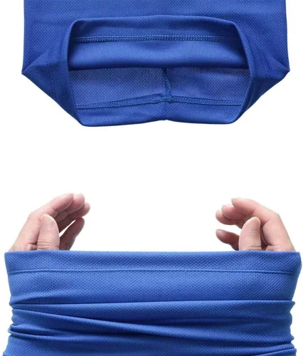 Vista 8 de YEKEYI - Funda protectora para la cara de verano, protección UV, bufanda para la cara, cuello, polaina, pañuelo mágico, protector solar
