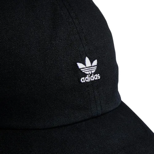 Vista 3 de adidas Originals Gorra ajustable relajada con logotipo para mujer