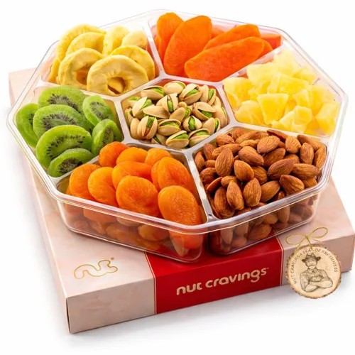 Vista 9 de Bandeja de regato con frutos secos y frutas