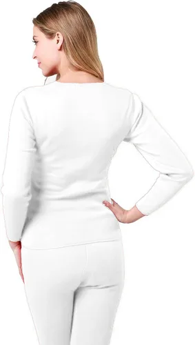 Vista 5 de 9M - Conjunto de ropa interior térmica con forro polar ultrasuave para mujer