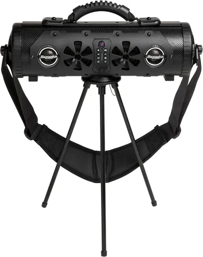 Vista 4 de Bazooka Party Bar Mini Altavoz Bluetooth portátil resistente al agua IP66 Luces RGB Botón de emparejamiento para fiestas Hasta 70 HORAS
