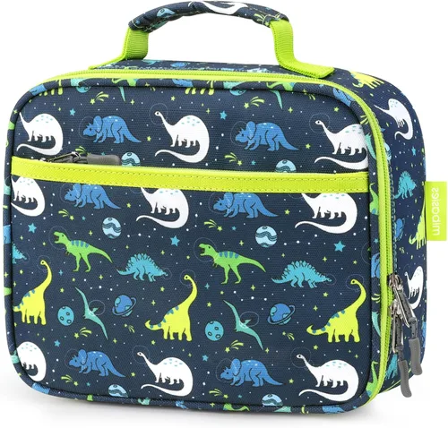 Vista 11 de Lonchera infantil para niñas pequeñas, bolsa de almuerzo aislada y reutilizable para la escuela, cola de sirena