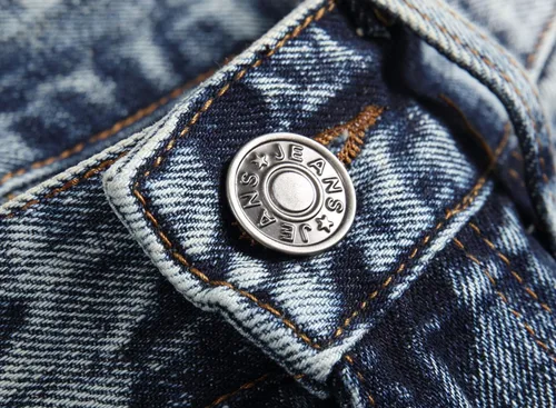 Vista 7 de OIIIO Pantalón vaquero de pierna recta rasgados para hombre