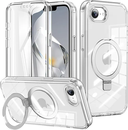 Vista 111 de Funda para iPhone 16 con protector de pantalla-Lotus A25