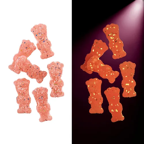 Vista 5 de SOUR PATCH KIDS Glow Ups Caramelos suaves y masticables de fresa, sandía