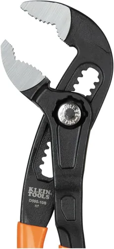 Vista 3 de Klein Tools D5052BKIT Juego de 2 piezas de alicates ajustables, juego de alicates de bomba Klaw de ajuste rápido, 7 pulgadas y 10 pulgadas, diseño
