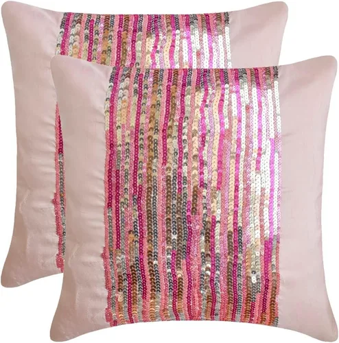 Vista 171 de The HomeCentric Fundas de almohada lumbares doradas de 12 x 14 pulgadas (11.8 x 13.8 in), de piel sintética, con diseño de animales, estilo moderno