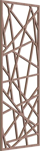 Vista 43 de Conway Paneles de pared decorativos de madera con calado, 9 3/8 pulgadas de ancho x 24 3/8 pulgadas de alto x 1/4 de alto, aliso