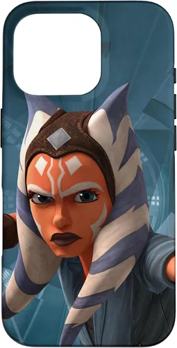 Vista 20 de Carcasa azul Ahsoka Tano para iPhone 13 Pro Max Star Wars The Clone Wars