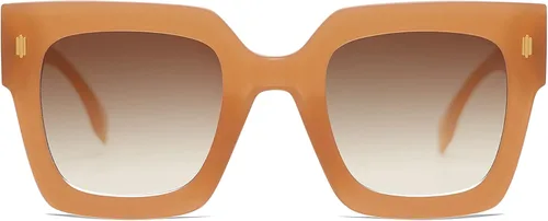 Vista 73 de SOJOS Gafas de sol cuadradas vintage de gran tamaño para mujer, estilo retro, de lujo, grandes, UV400 SJ2194