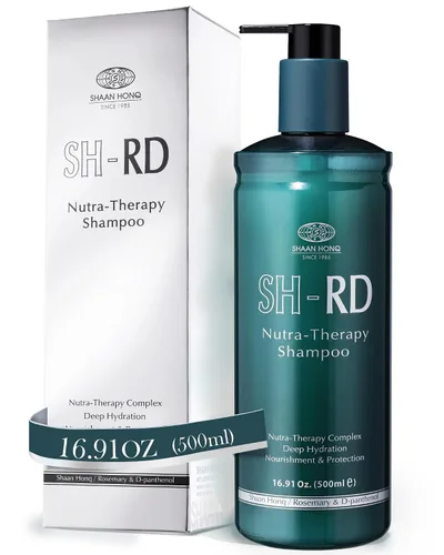 Vista 9 de SH-RD Nutra-Therapy Champú para cabello seco dañado Champú proteico que reduce las puntas abiertas Hidrata el cabello encrespado Adecuado