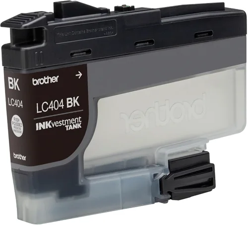 Vista 7 de Brother Cartucho de tinta negro genuino LC404BKYield INKvestment Tank - Rendimiento de página: 750