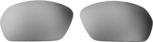 Vista 3 de Walleva Lentes de repuesto polarizadas de titanio + negro para gafas de sol Under Armour Battlewrap