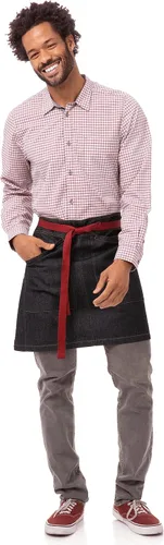 Vista 2 de Chef Works Unisex Berkeley Half Bistro Apron
