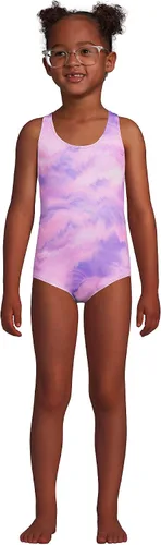 Vista 2 de Lands' End Traje de baño de una pieza para niñas