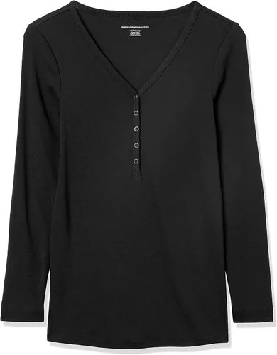 Vista 3 de Tienda Essentials Camisa Henley ajustada de maternidad para mujer