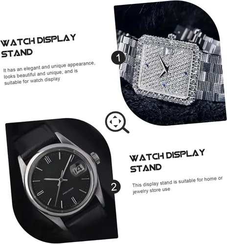Vista 4 de Holibanna 3pcs Watch Stand Men Reloj Inteligente Para Hombre Gifts Relojes Inteligentes Para Hombres Case Girls Watches Jewelry Display Holder