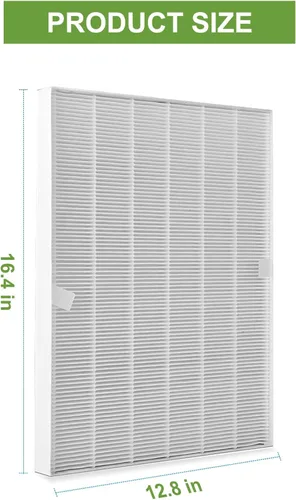 Vista 2 de Filtros de repuesto HEPA 115115 A para purificador de aire Winix PlasmaWave C535 5300 5300-2 6300 6300-2 P300 AM90 C909 9800, 3 filtros True HEPA