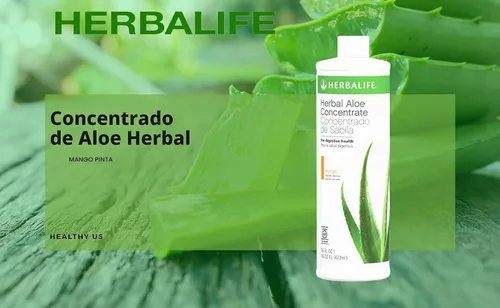 Vista 6 de HERBALIFE Formula 1 Four Combo (tarta de queso de fresa 26.46 oz) Batido nutricional saludable Mezcla de concentrado de aloe a base de hierbas Pinta