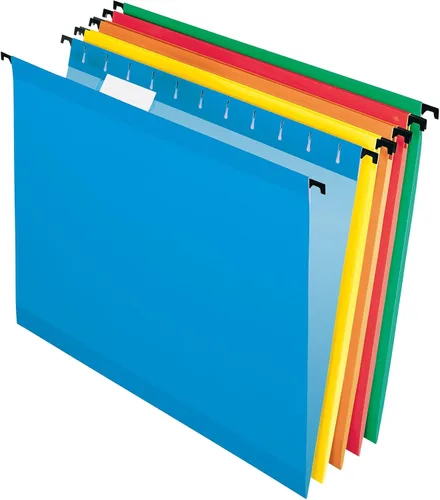 Vista 4 de Pendaflex Surehook fólders de archivos colgantes reforzados, Colores Variados