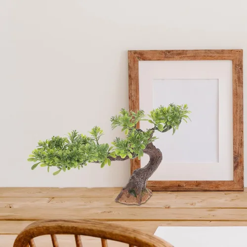 Vista 8 de Decoración para el hogar, plantas de flores artificiales, decoración de platos de sushi, flor japonesa, sushi, restaurante, árbol, adorno de plato