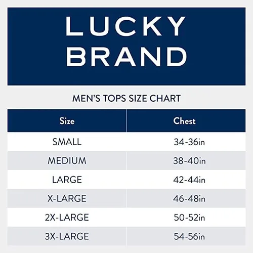 Vista 5 de Lucky Brand Camisa de manga larga para hombre, camiseta elástica casual