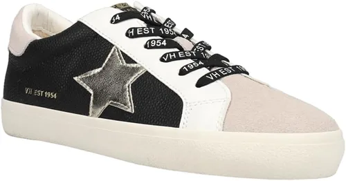 Vista 2 de VINTAGE HAVANA Mujeres Flair Slip On Zapatillas Zapatos Casual - Negro, Gris, Plata, Blanco