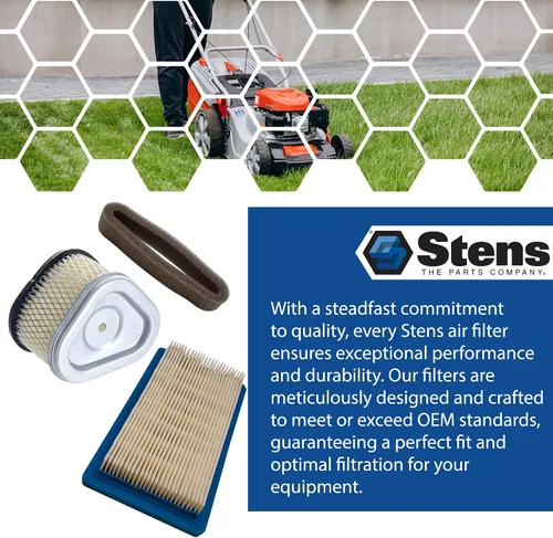 Vista 5 de Stens Filtro de aire 102-354 compatible con/reemplazo para Kawasaki 11013-7017