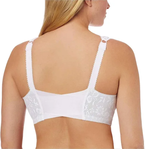 Vista 2 de Playtex #4695B Corpiño con cierre frontal y espalda flexible, para mujer.