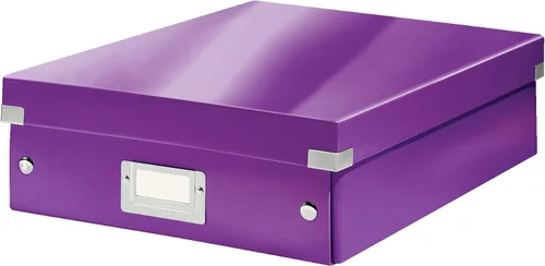 Vista 9 de Leitz Caja de almacenamiento A5, gama Click and Store 60430001 - Pequeña caja organizadora negra A4 Negro