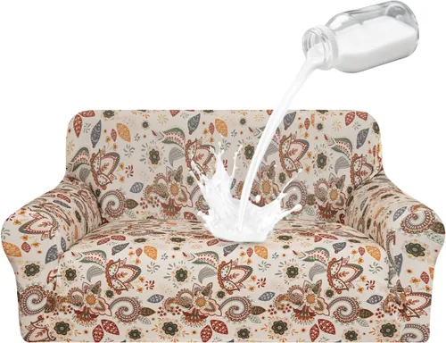 Vista 46 de ALIECOM Fundas para Sillas 100% Impermeables, Funda para Sillón para Sala de Estar, Apta para Mascotas, Fundas Lavables para Sillón, Funda