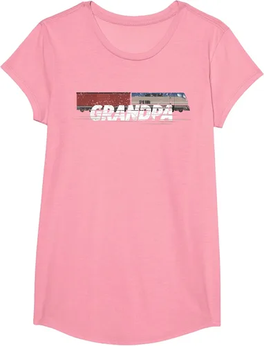 Vista 18 de RC Model Train Shirt Grandpa Train Boxcar HO Scale T-Shirt Negro