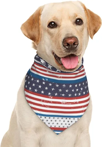 Vista 28 de Textura de madera bandera cubana perro bandana bufanda triángulo baberos accesorios mascotas gato pañuelo